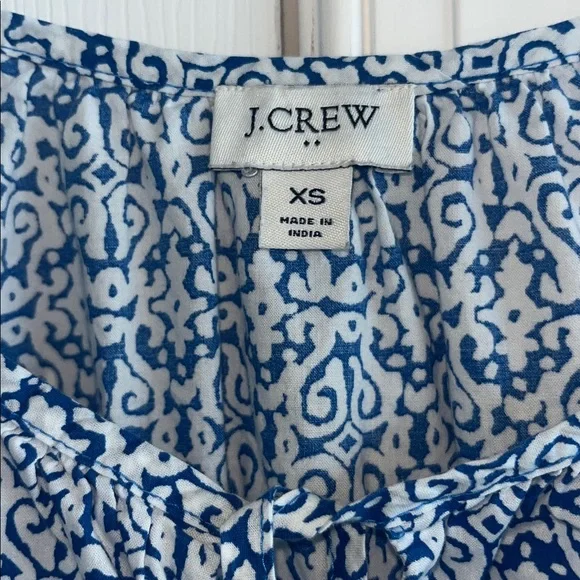 J.Crew Raglan cotton popover top Size XS - Picture 7 of 10